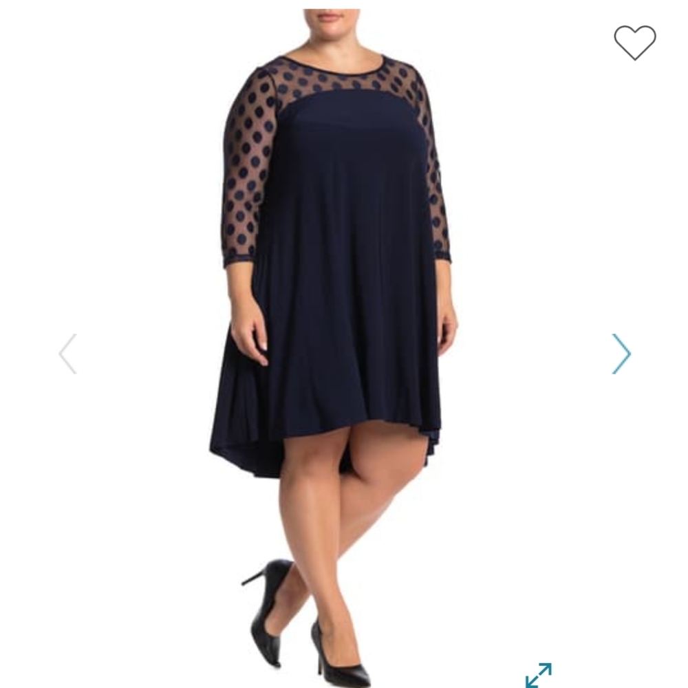 Nina Leonard dress with pockets